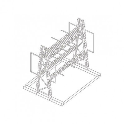 RASTRELLIERA BIFRONTE