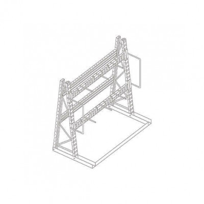 RASTRELLIERA MONOFRONTE