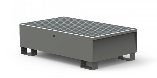 VASCHE IN LAMIERA PER 1/2 FUSTI