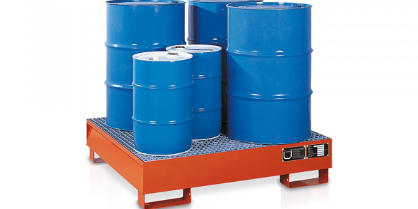 VASCHE IN LAMIERA PER 4/6 FUSTI