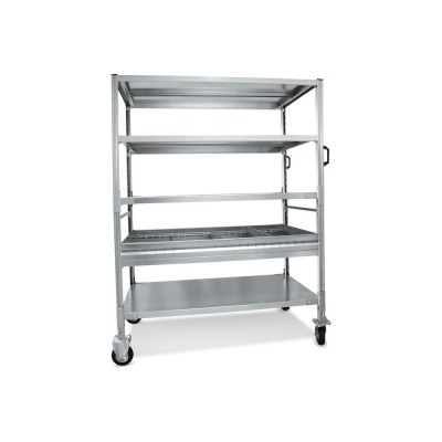 ZINCATI CON PIANI REGOLABILI