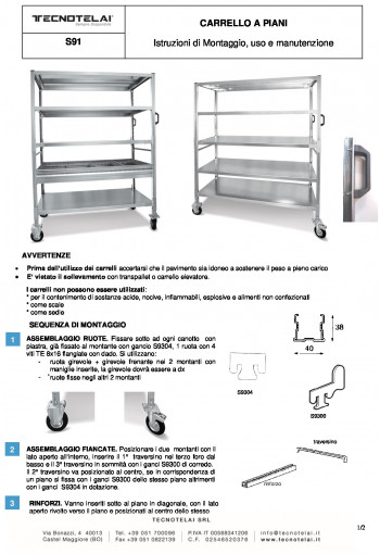 Carrelli a piani (S91)