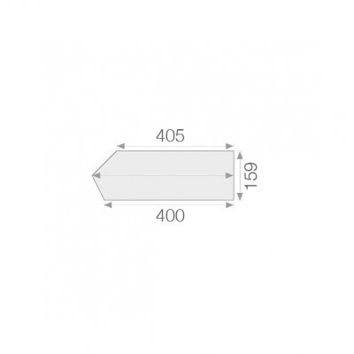 Separatore per art.0331GS. Zincato