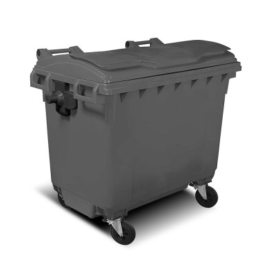 Cassonetto con ruote 1100 lt. Grigio