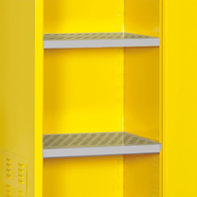 Piano per armadio a 1 anta. Zincato