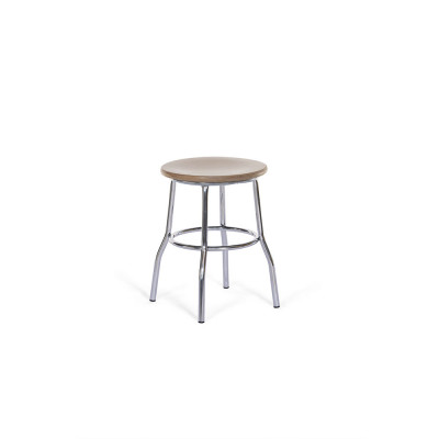 Sgabello fisso in faggio mm 470h