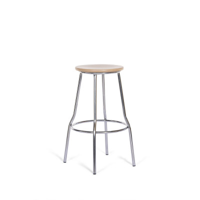 Sgabello fisso in faggio mm 720h