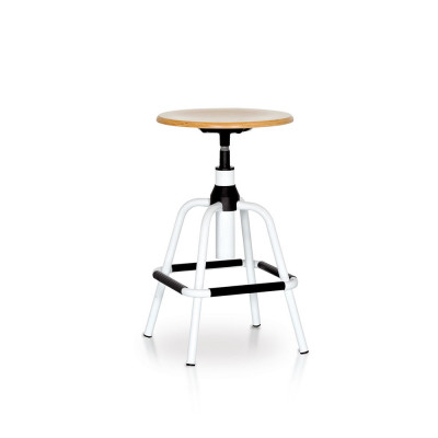 Sgabello faggio mm 560/680h