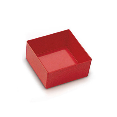 Vaschetta mm 150x150x71h. Rosso