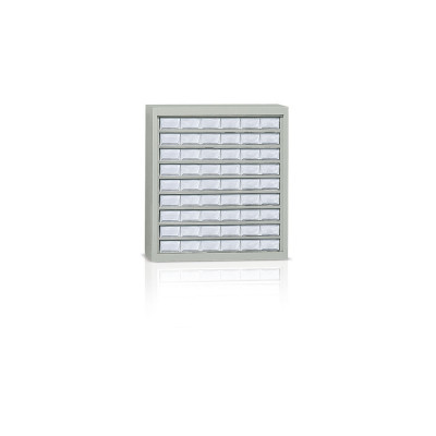 Armadio 54 cassetti traslucidi mm 900x355x1000h