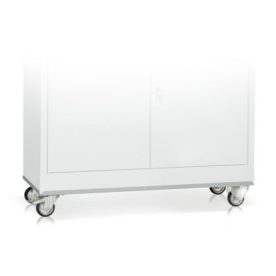Base con ruote per armadio di mm 1000x400. Grigio