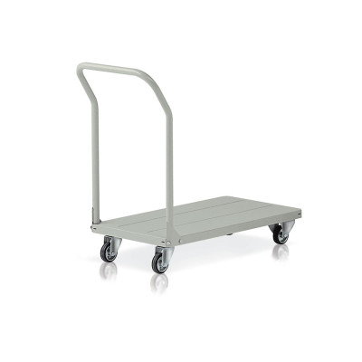 Trolley with removable handle mm. 905Lx450Dx140/810H. Grey.