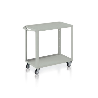 Carrello 2 vasche di mm 800x450. Grigio