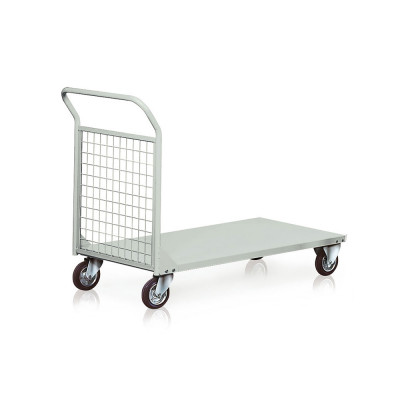 Trolley 1 edge mm. 1240Lx660Dx200/960H. Grey