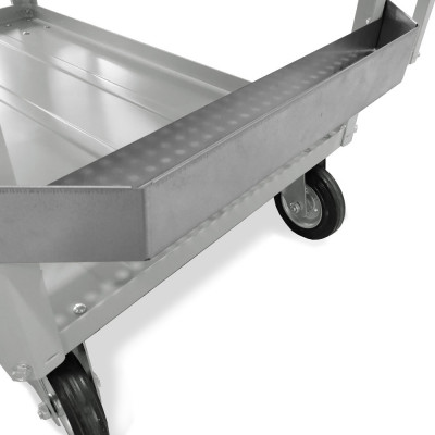 Tray mm. 430/600Lx75Dx45/70h. Galvanised.