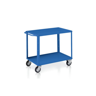 Carrello 2 vasche di mm 930x600. Blu