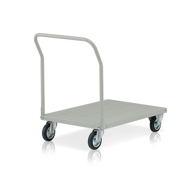 Trolley with removable handle mm. 1035Lx600Dx210/880H. Grey.