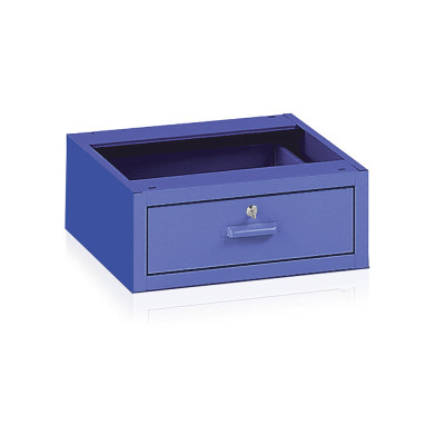 Cassetto pensile mm 500x565x200h. Blu
