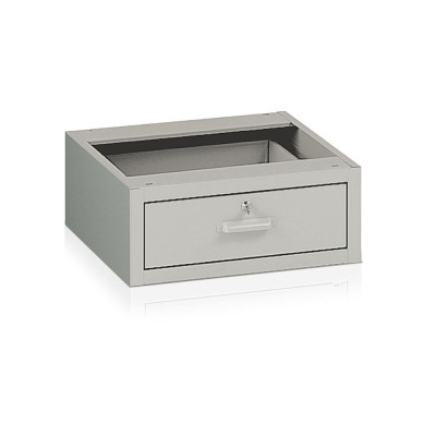 Cassetto pensile mm 500x565x200h. Grigio