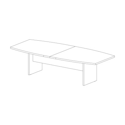 Tavolo mm 2800x1200x740h. Olmo scuro