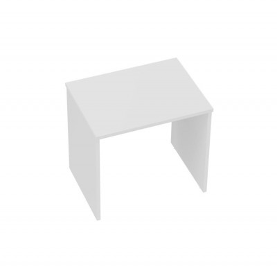 Service table in melamine with sides. Sizes: 800Lx600Dx745H mm.