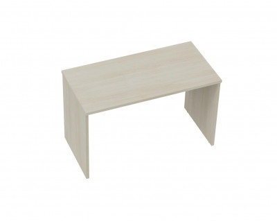 Service table in melamine with sides. Sizes: 1200Lx600Dx745H mm.