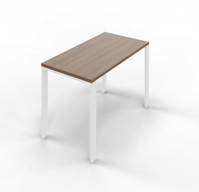 Service table in melamine with U legs. Sizes: 800Lx600Dx745H mm.