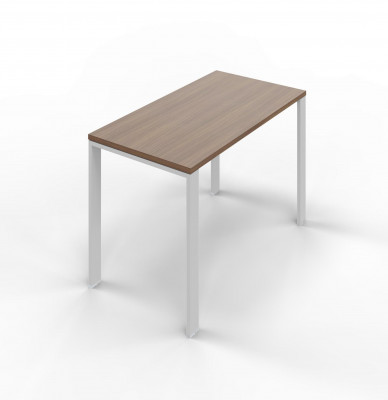 Service table in melamine with U legs. Sizes: 1200Lx600Dx745H mm.