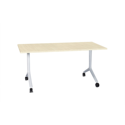 Scrivania piano ribaltabile mm 1600x800. Acero