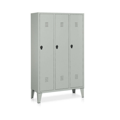 Spogliatoio 3 posti mm 1020x500. Grigio
