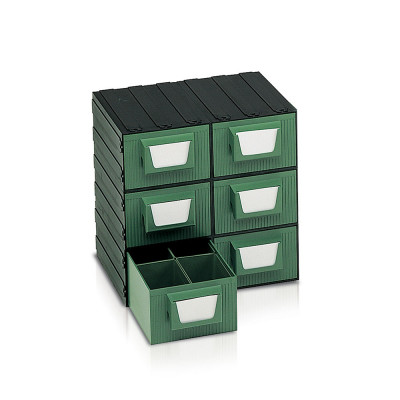 Cassettiera mm 340x270x340h - 6 cassetti