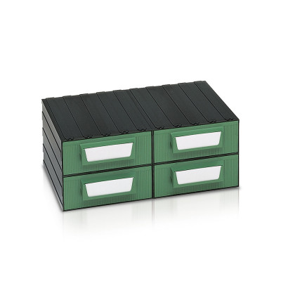 Cassettiera mm 562x390x228h - 4 cassetti