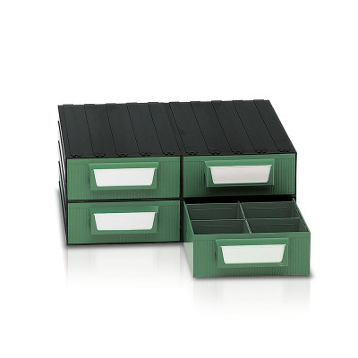 Cassettiera mm 562x390x228h - 4 cassetti