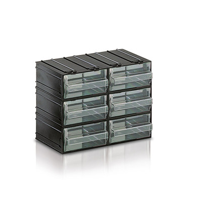 Cassettiera mm 225x133x169h - 6 cassetti