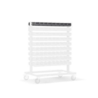 Barra corredata di n.9+9 contenitori P750GR