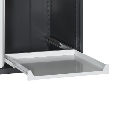 Piano estraibile utile mm 600x600. Grigio