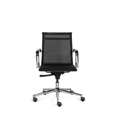 Poltrona Sestante media rete nera