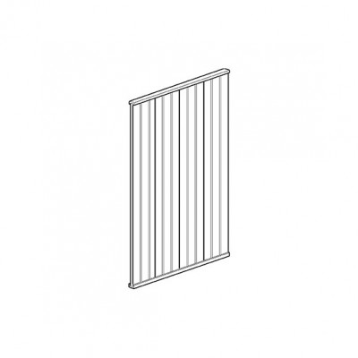 Pannellatura posteriore liscia mm 3028hx1500