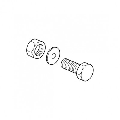 Vite per fissaggio correnti portapallet