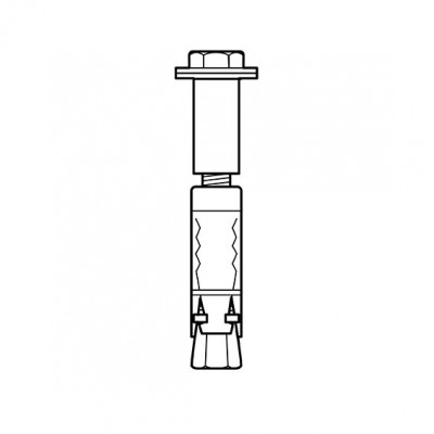 Tassello diametro mm 13x100h