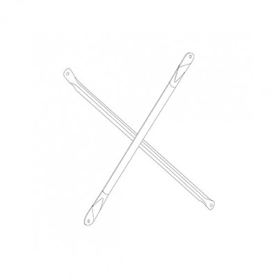 Crociera intermedia mm 1500. Zincato