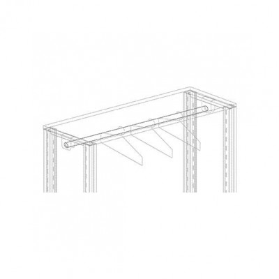 Tubo portagrucce mm 1000. Zincato