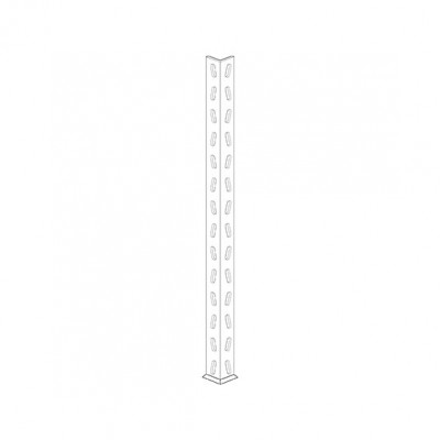 Montante mm 35x35x2480h. Antracite