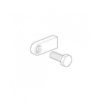 Vite con dado a linguetta