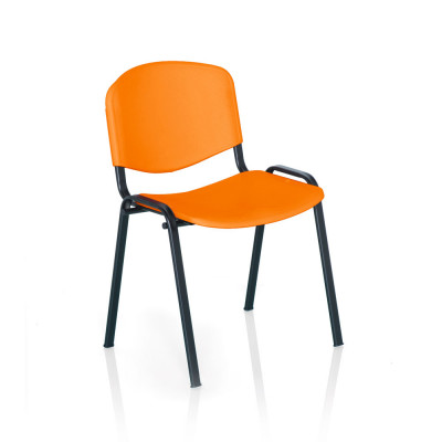 Sedia Nettuno polipropilene arancio