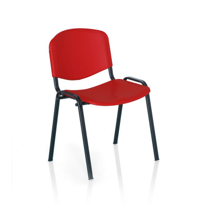 Sedia Nettuno polipropilene rosso