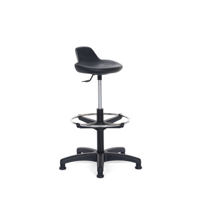 Sgabello ergonomico su pattini mm 570/820h