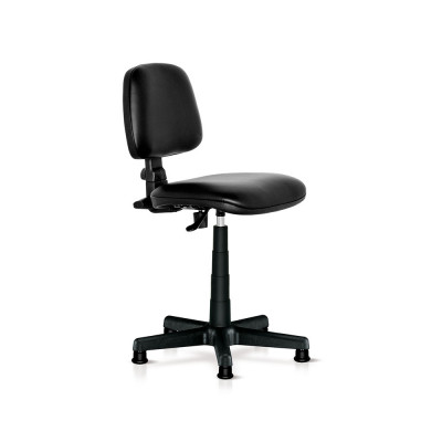 Sgabello poliuretano su pattini mm 420/550h