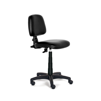 Sgabello poliuretano su ruote mm 420/550h