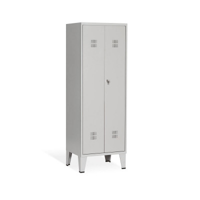Spogliatoio 1 posto doppia anta mm 610x500. Grigio